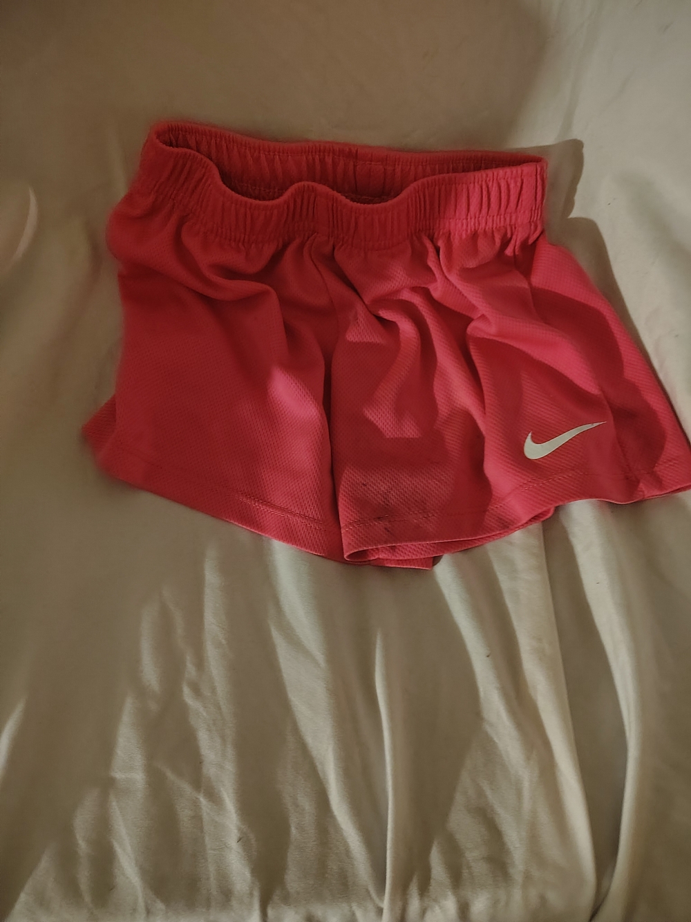 Nike Girls Pink Athletic Shorts
